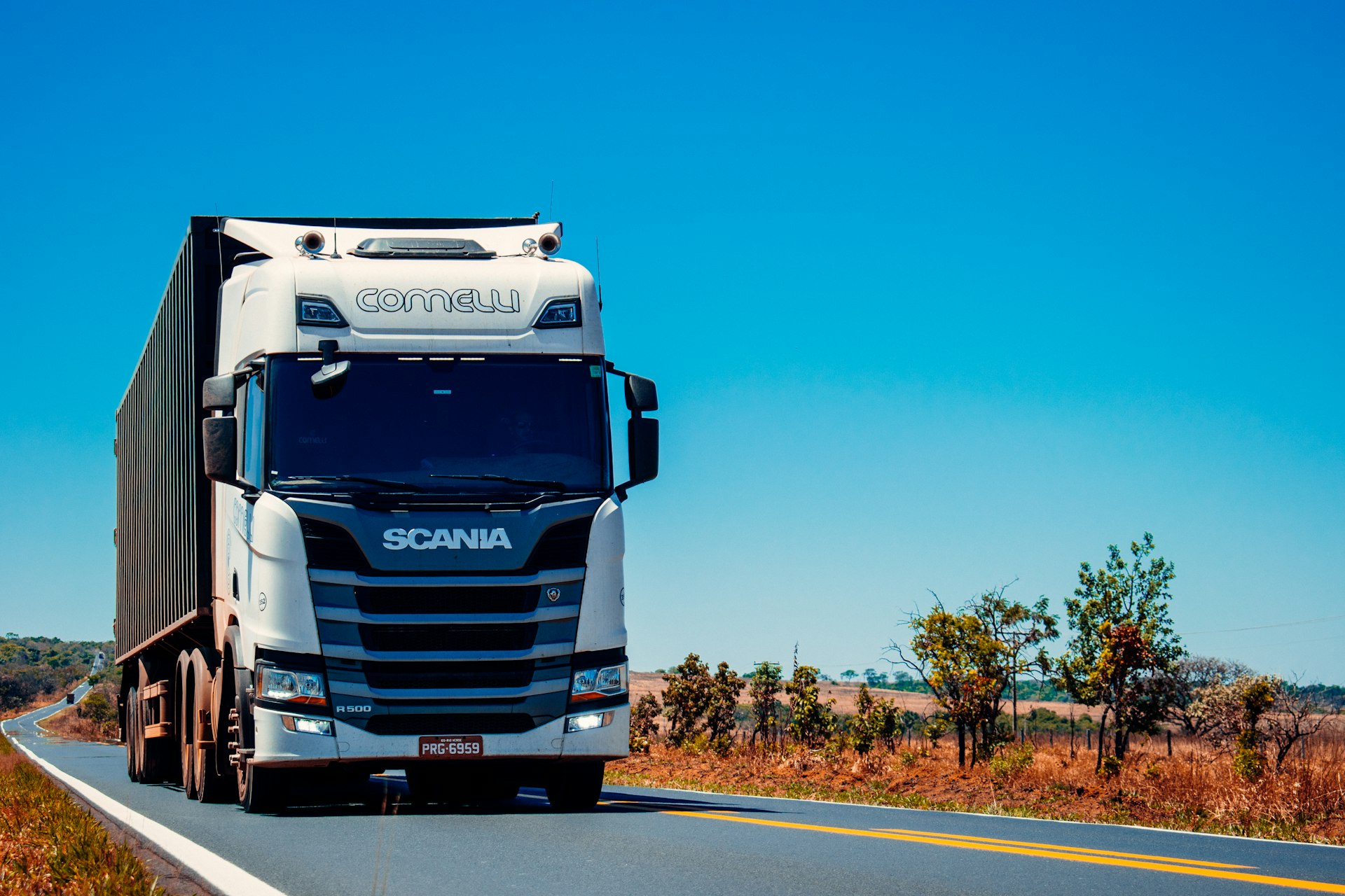 MAE Legacy Transports fleet of American semi trucks
